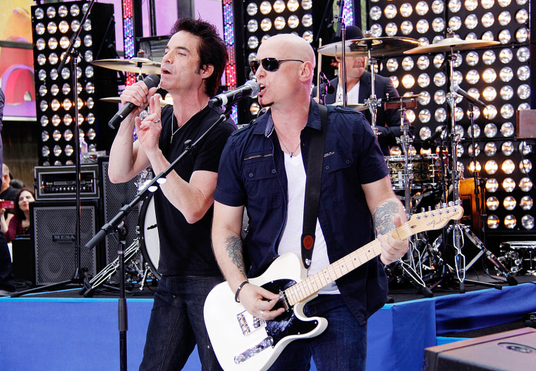 Image: Train Performs On NBC's \"Today\"